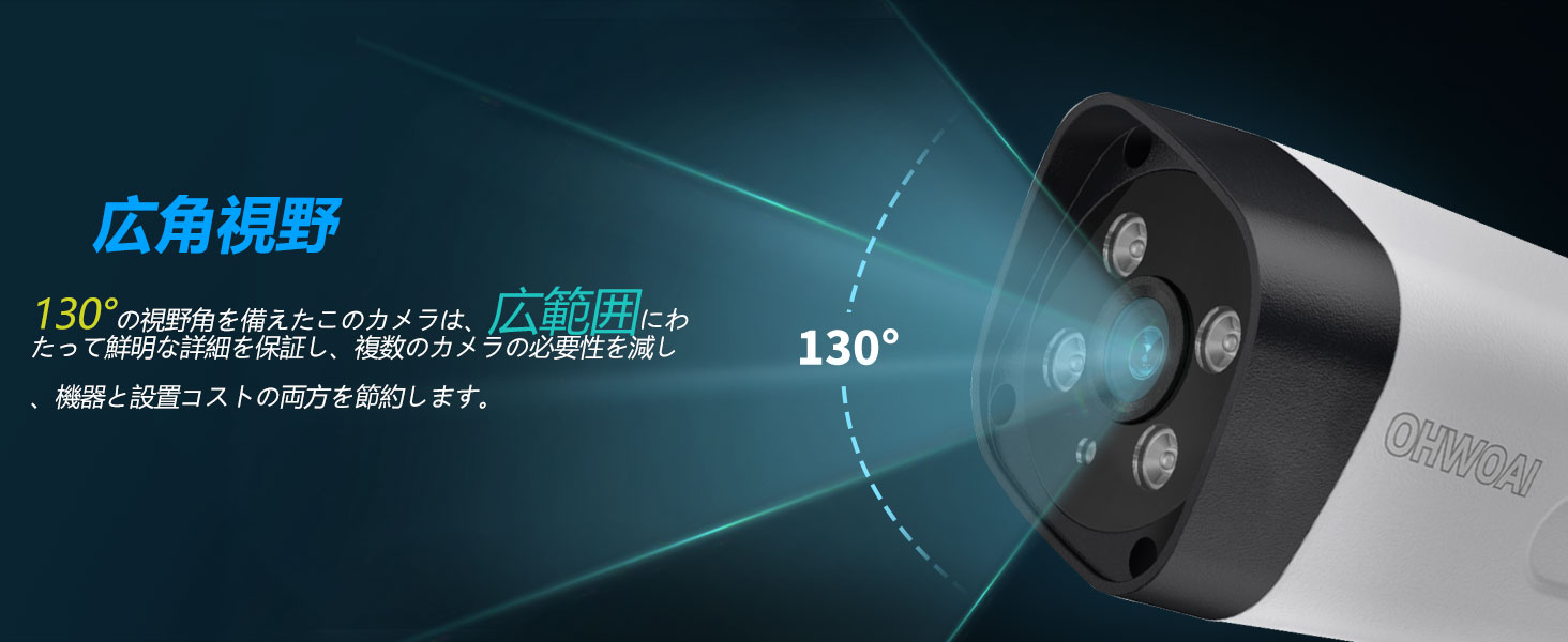 ワイヤレス防犯カメラセット