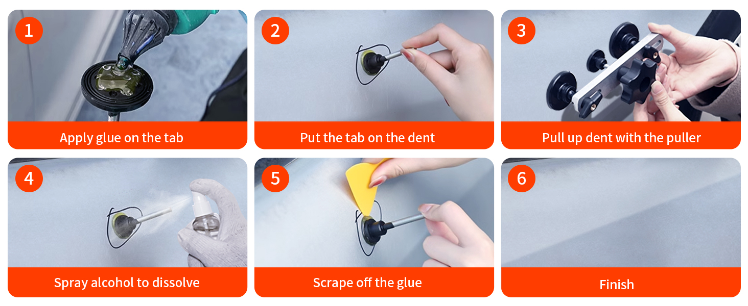 Car Dent Puller Kit