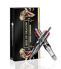 その他 Kiss of dragonTattoomachine 7cghangeable Amazon.com: Kiss of Dragon Tattoo Cartridge Needles #12 0.35