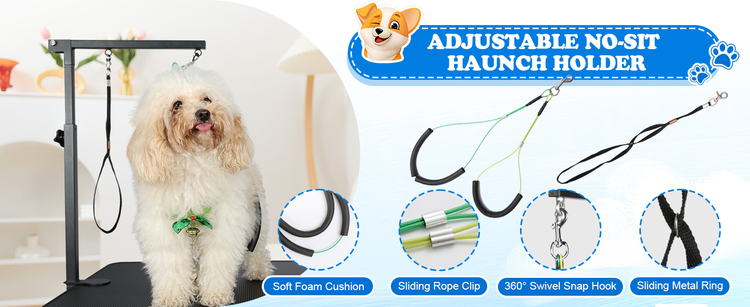 dog grooming table arm