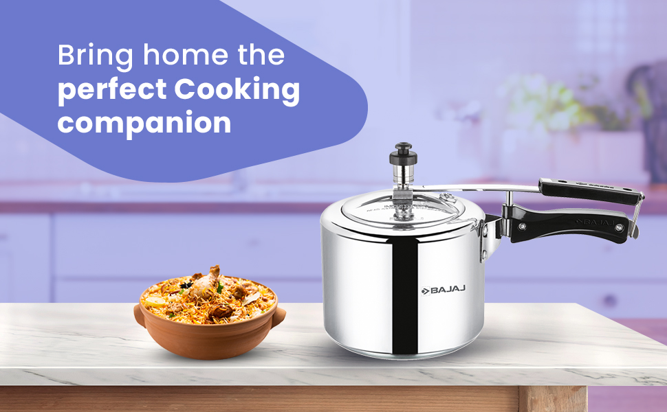 pressure cooker, cooker, cookers, aluminium cooker, bajaj cooker, bajaj pressure cooker
