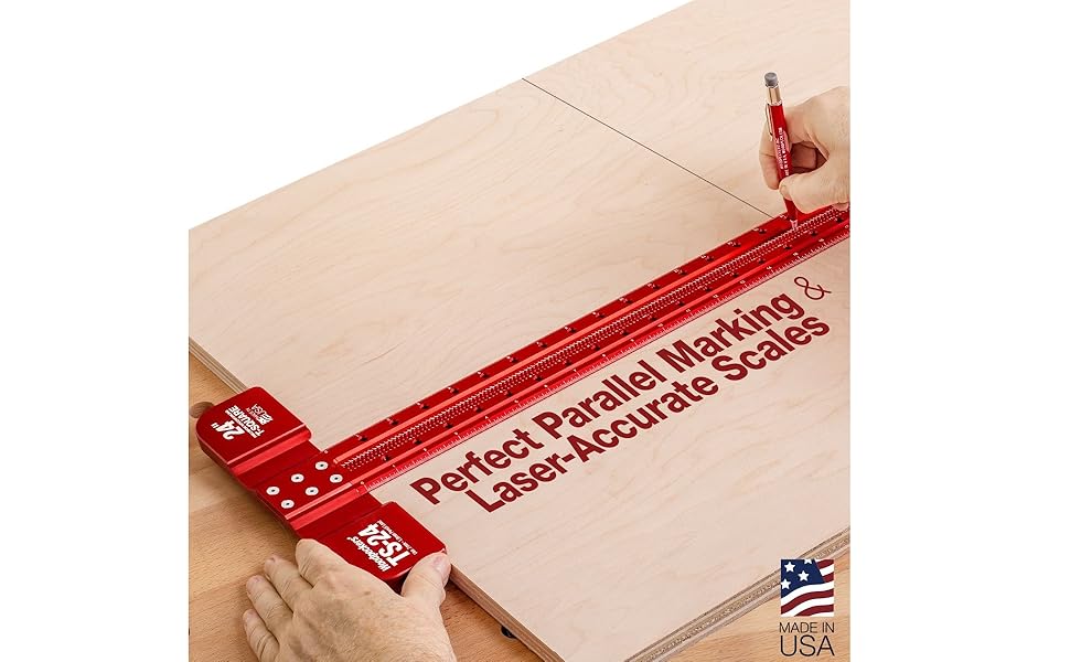 woodworking t-square t square ruler layout tool woodpeckers