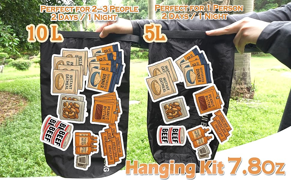 Bear Bag Hanging Kit 7.8OZ