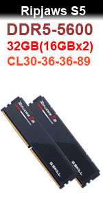 Amazon.co.jp: G.Skill DDR5メモリ DDR5-5600 64GBKit（32GB×2枚