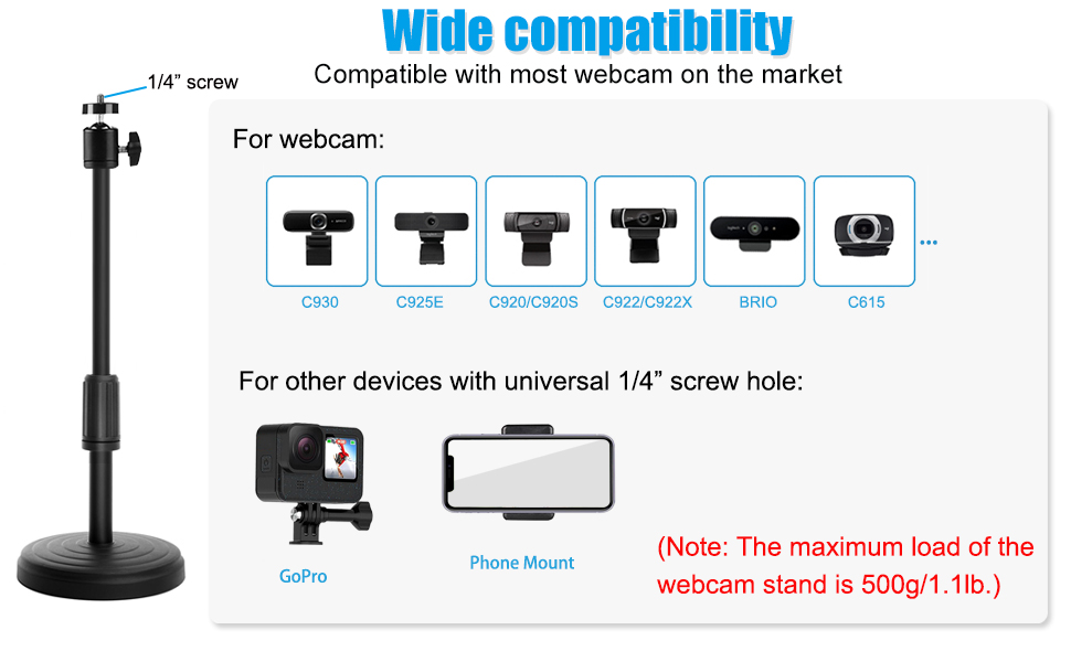 camera stand for desk