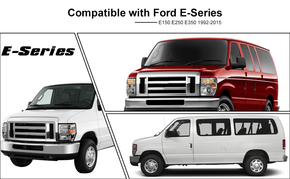 van roof ladder racks cargo racks Ford E-series black