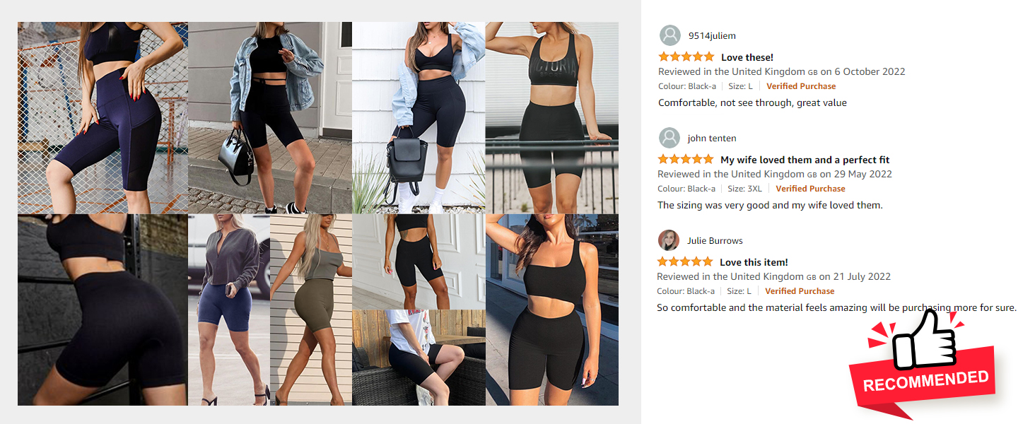 workout shorts for women