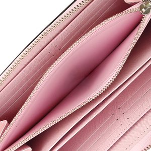 Louis Vuitton ピンク レザー 長財布 正規紙袋無料】ルイヴィトン 長財布 新品 ポルトフォイユ サラ