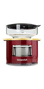 オーシャンリッチ(Oceanrich) 自動ドリップ・コーヒーメーカー ブラック UQ-CR8200BL Amazon | オーシャンリッチ(Oceanrich) 自動ドリップ・コーヒー