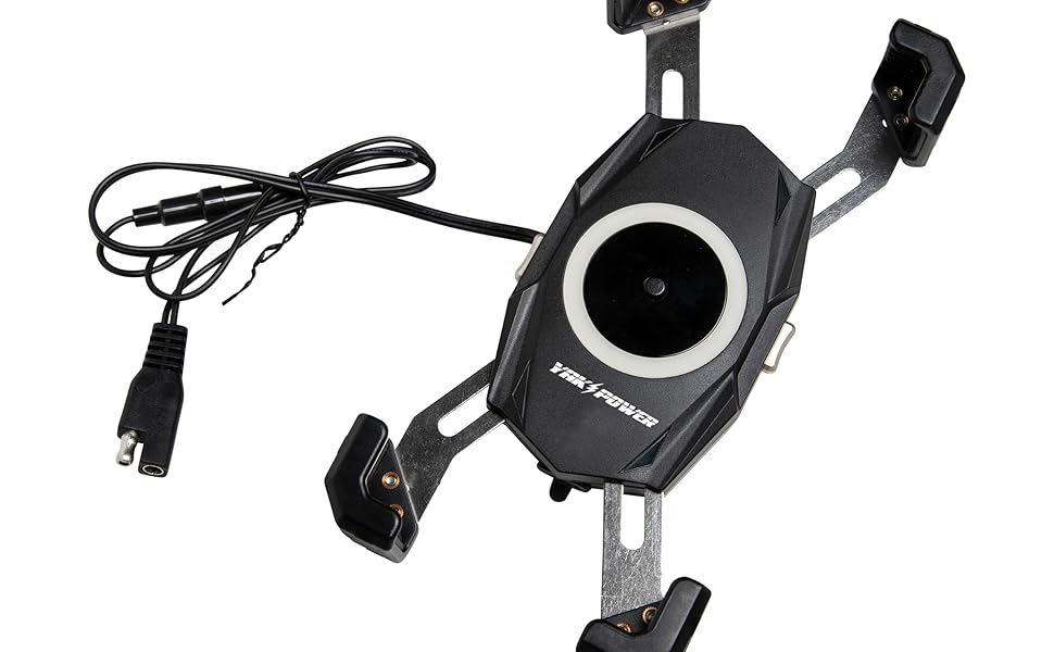 Yak Power 12 Volt Mobile Phone Wireless Fast Charger (15W