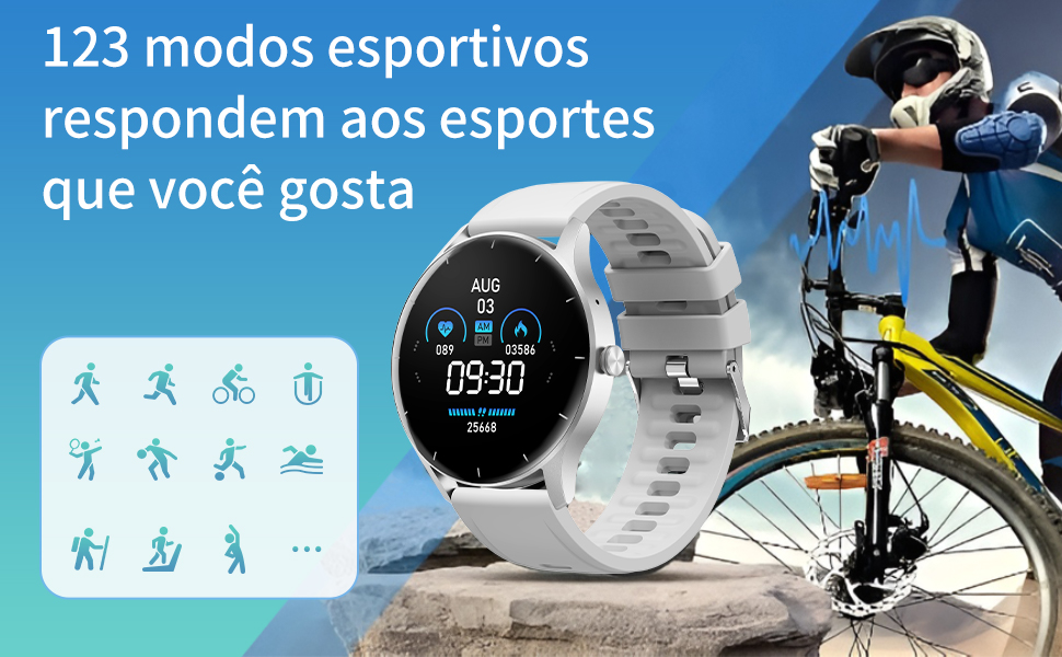 PEJE Smart Watch (Atende/Faz chamadas), relógios inteligentes de 1,28' para homens, mulheres,relógio inteligente à prova d'água IP67,mais de 123 modos esportivos,Smartwatch para Android e iOS.(Rosa) 20 relógio smartwatch
