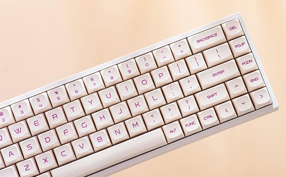 Amazon | YUNZII KC68 ホットスワップ可能なメカニカル