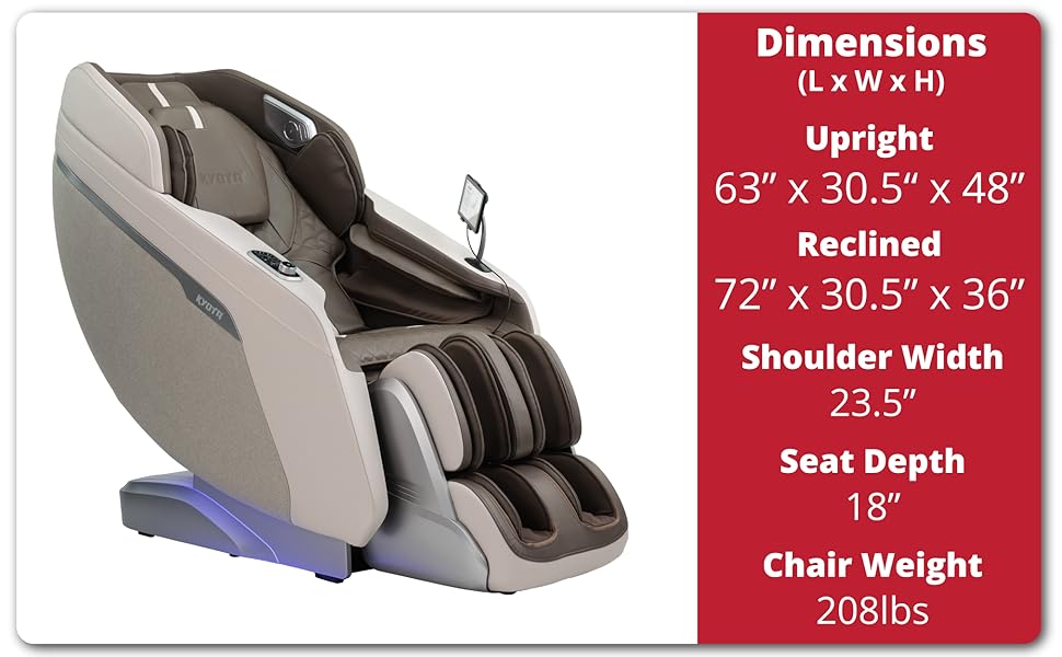 Kiyomi Kyota Kiyomi M698 4D Massage Chair | Massage Chair Store