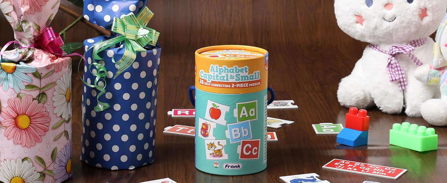 puzzle alphabet capital small gift