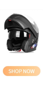 Wireless Integrated Full Face Motorcycle Helmet DOT Approved Bluetooth Helmet Motorbike