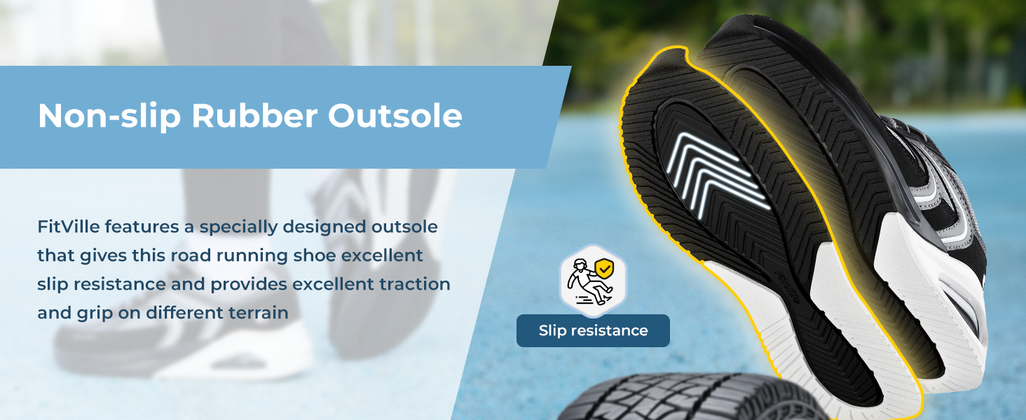 non slip outsole