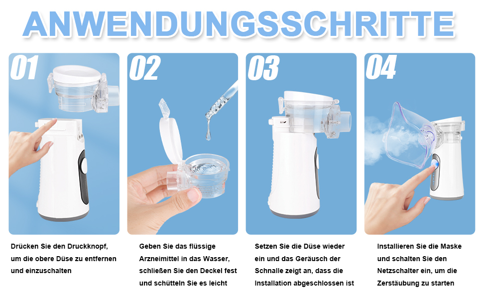 Anwendungsschritte+