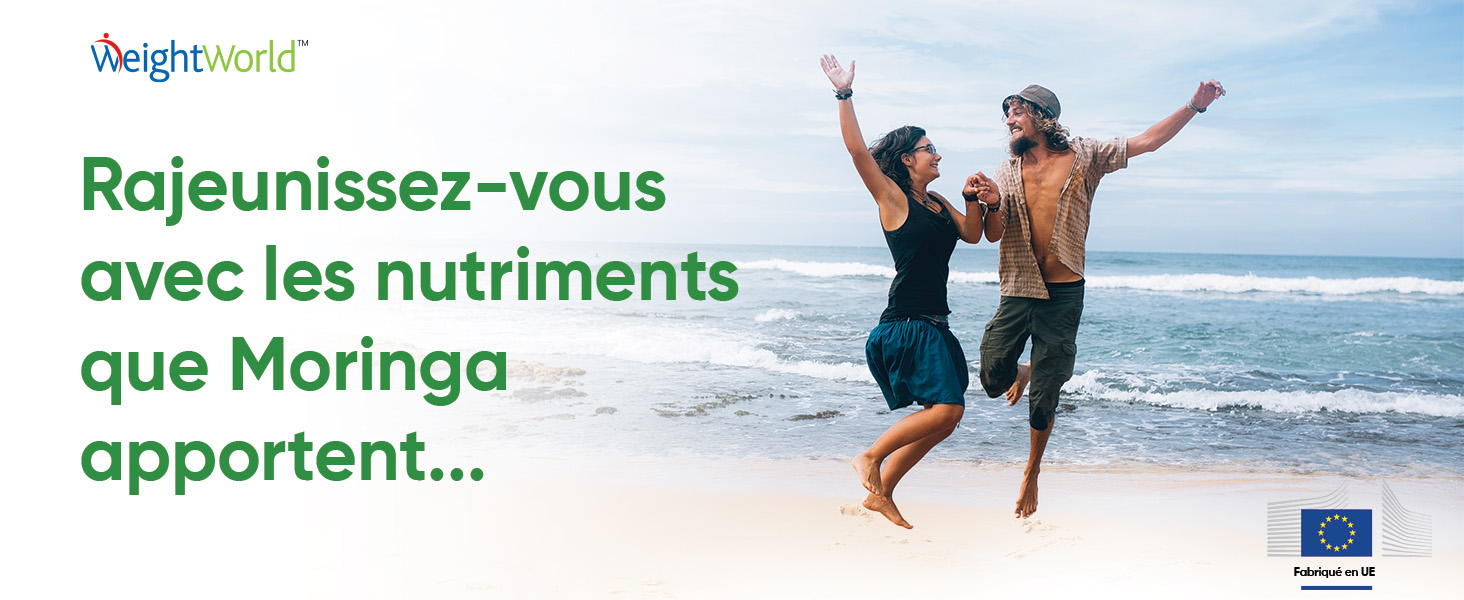Retrouvez votre jeunesse avec nos comprimés de Moringa de WeighWorld !