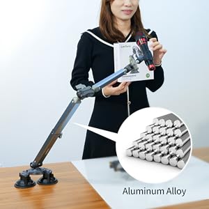 Aluminum Alloy Bracket More Durable &amp;amp; Stable