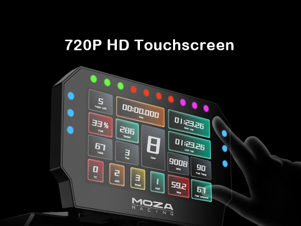 Amazon.com: MOZA CM2 HD Racing Dash Sim Racing Dashboard