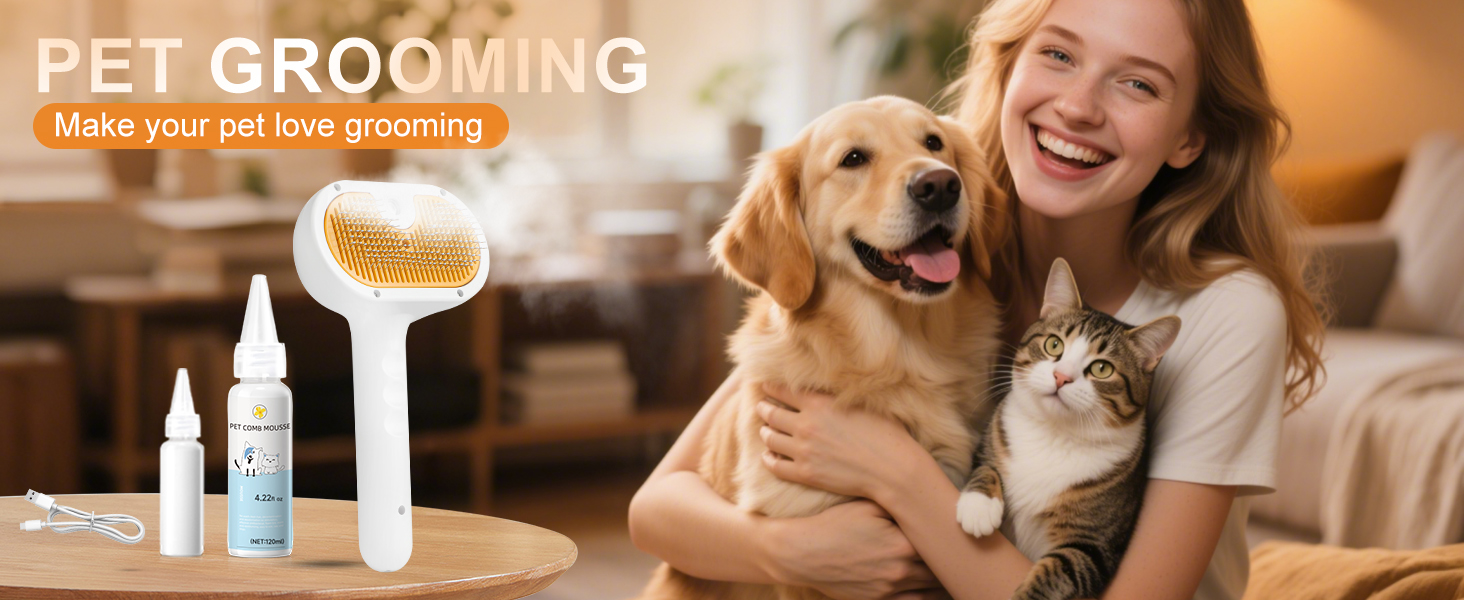 steam brush for dogs