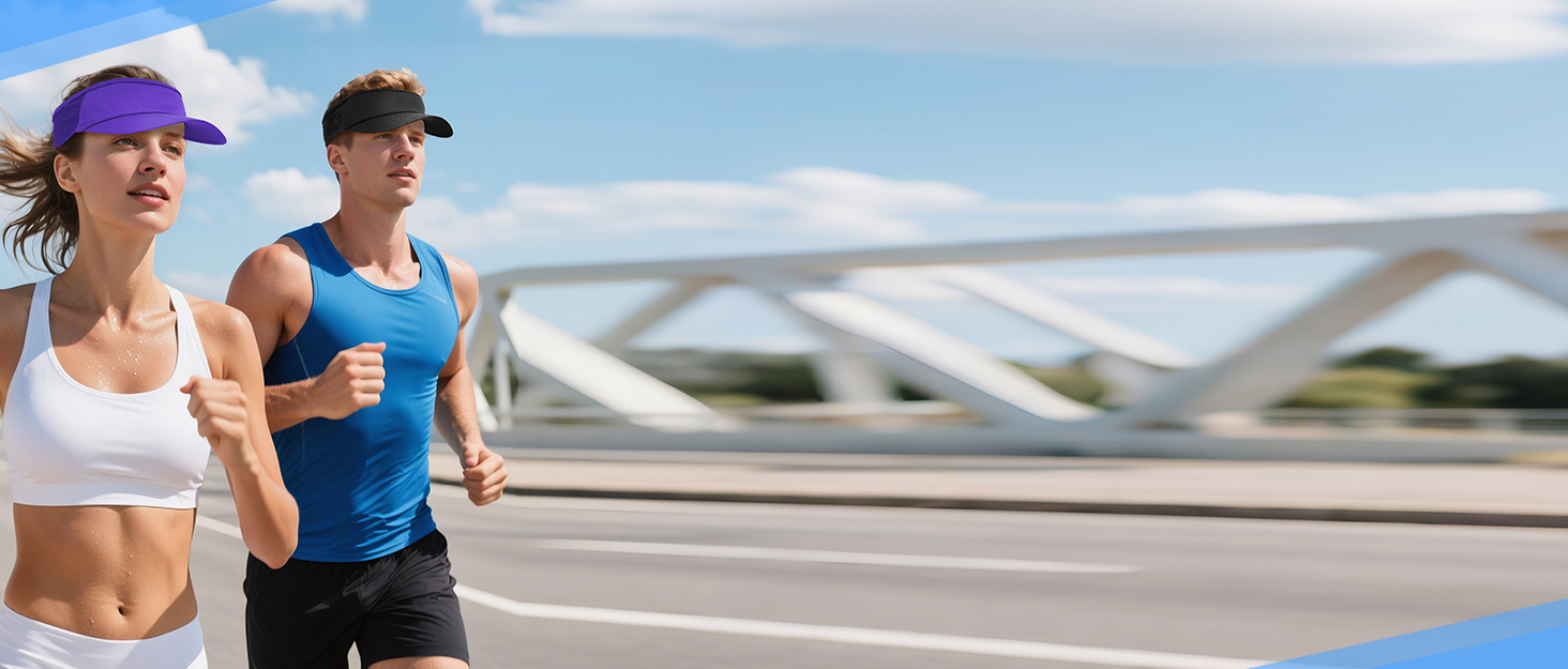 moisture-wicking Visors Hats