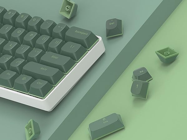 Amazon.com: 117 Key Custom PBT Keycap Set Double Shot OEM Profile