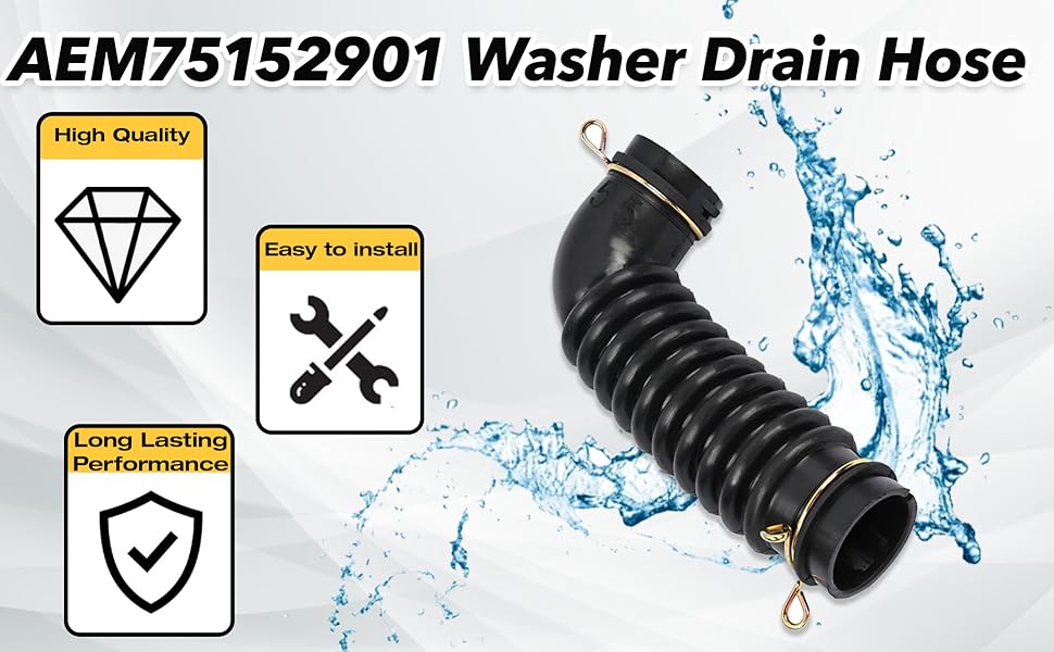 washer drain hose A+1