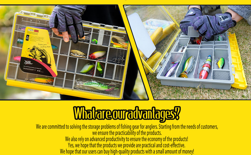 Amazon.com : Tcakelox Deluxe Fishing Tackle Box, Waterproof 3600 and ...