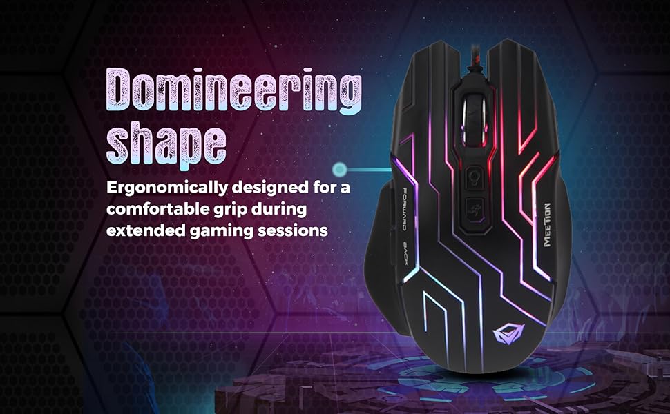 Ergonomically Designed Gaming Mouse MT-GM22
