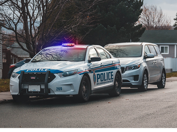 police traffic light