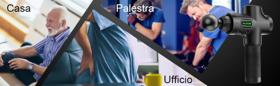 massaggio pistola muscolare