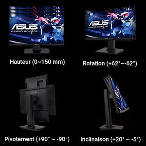 ASUS 23.8” 1080P Gaming Monitor (VG246H)