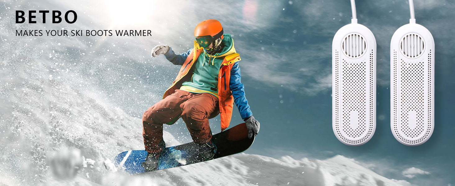 Betbo Portable Boot Dryer,Shoe Dryers with Fan Fast Boot