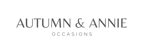 Autumn &amp; Annie Occasions