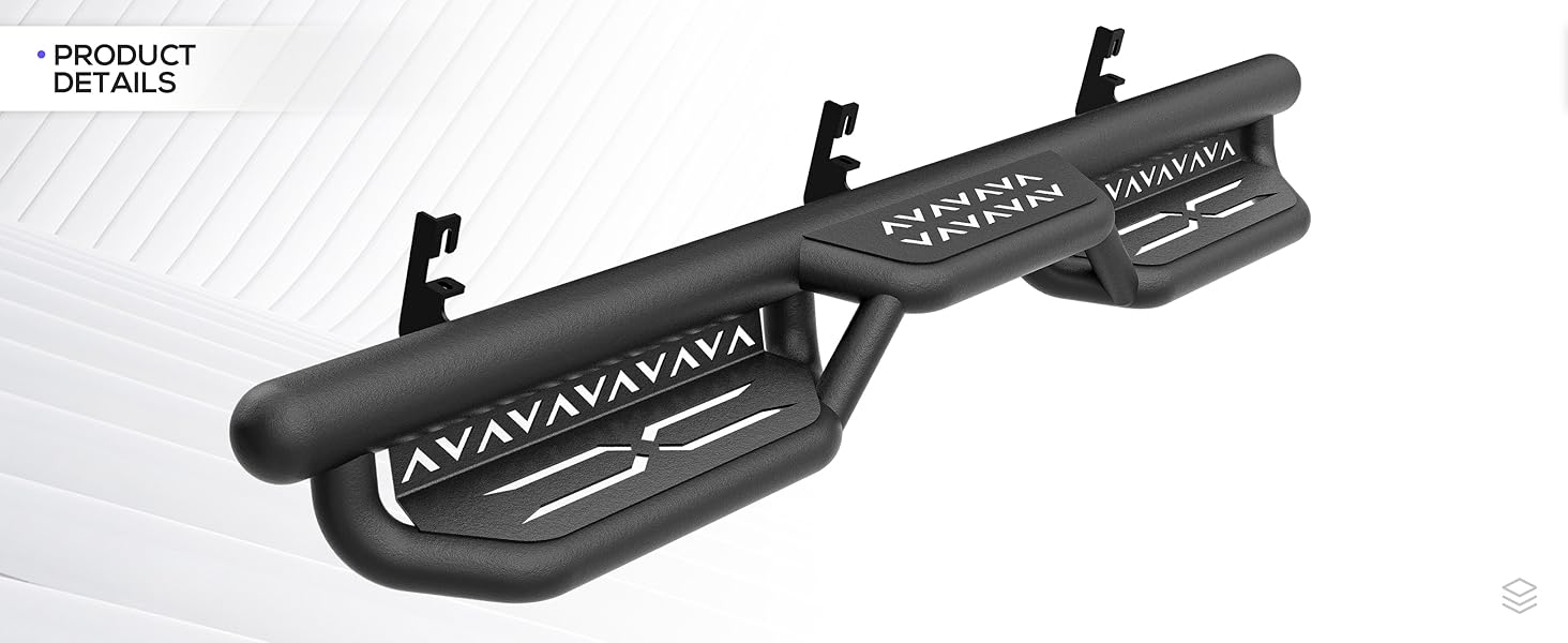 YZONA CrewCab Running Boards Side Steps Compatible for 2015