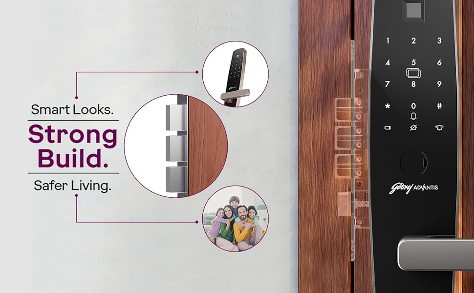 smart main door lock , digital lock , smart lock 