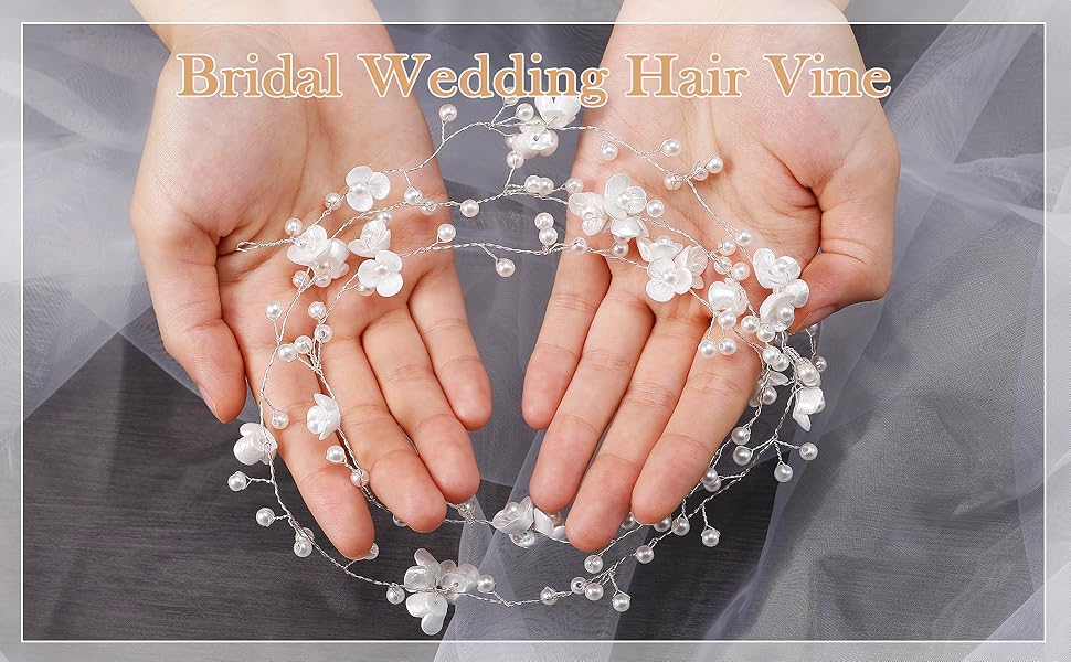 Bridal Wedding Hair Vine1