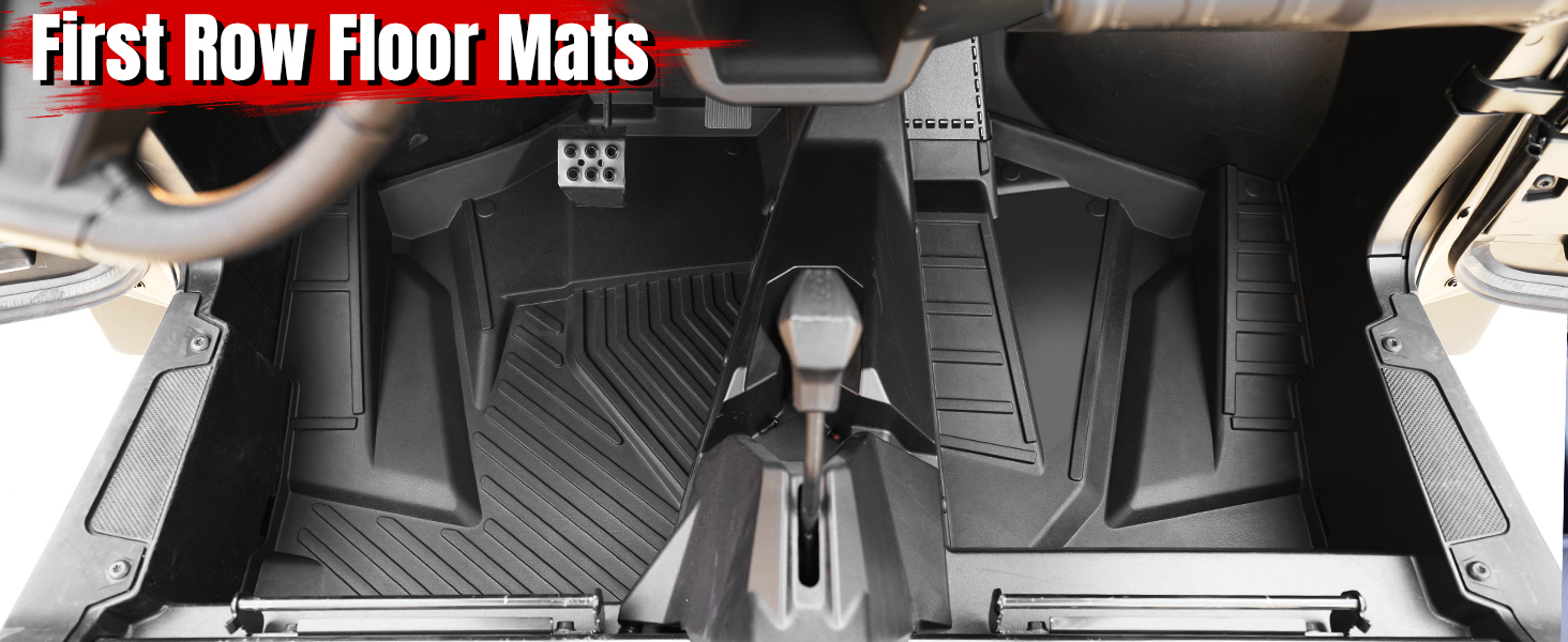 Floor Mats Fit for Polaris RZR XP 4 1000 2024