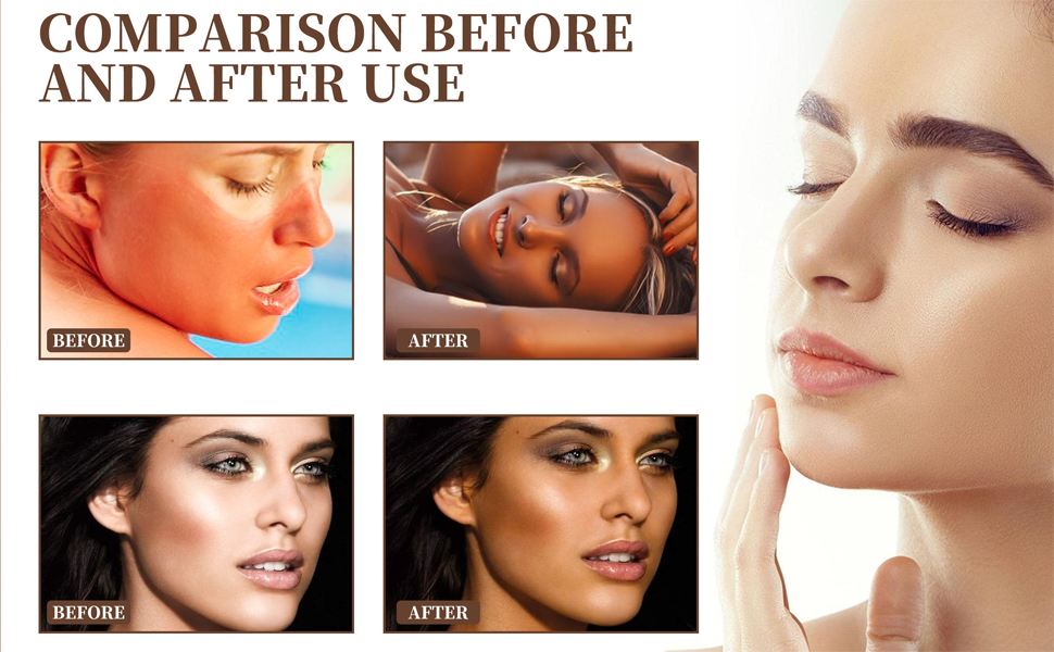 Shxiuminy AntiPollution Bronzing Drops, Bronzer Drops, Fake Tan