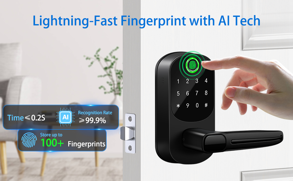fingerprint door knob