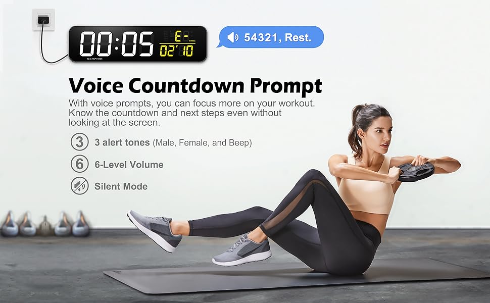 Voice Countdown Prompt