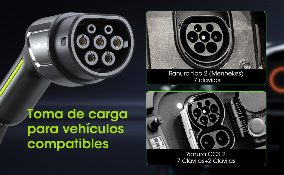 cargador coche electrico 22KW 32A