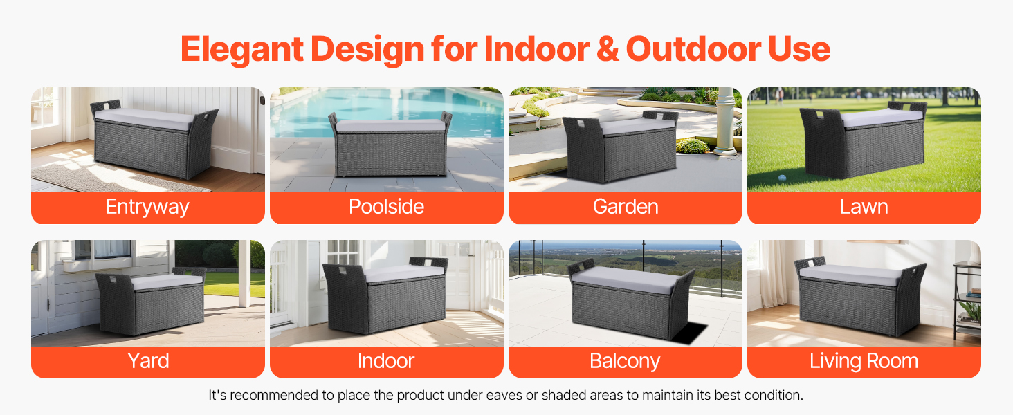 storage bench deck box