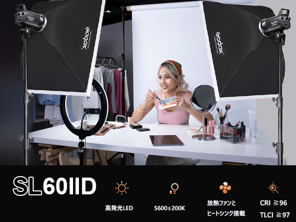 Litra Pro 2個セット ソフトボックスとカラーフィルター付き Litra Pro 2個セット ソフトボックスとカラーフィルター付き
