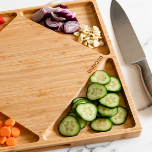 Mawazo Large Wooden Chopping Board