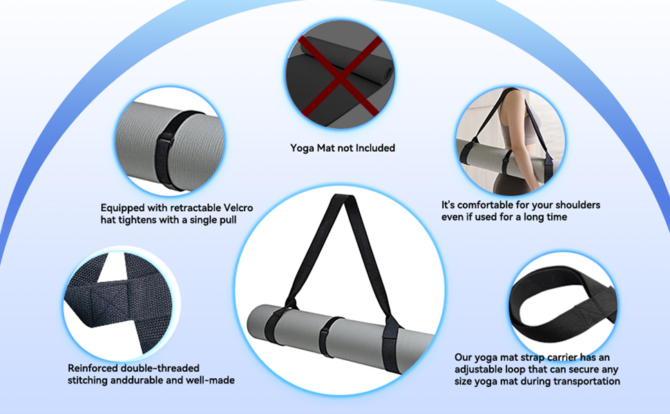 Quick-pull Velcro, reinforced stitching, shoulder comfort, and a universal size-adjustable loop.