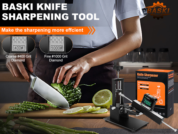 SHARP - jeje425 Precision Adjust Knife Sharpener, Guided Knife Sharpening