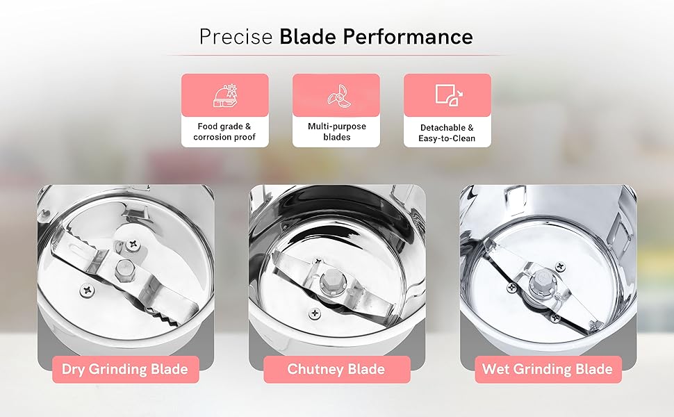 VGuard Precia Mixer Grinder 500 Watt/Mixie for kitchen with