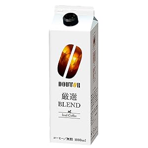 ドトール　アイスコーヒー　新品未開封※9袋です。 Amazon.co.jp: ドトールコーヒー 無糖 アイスコーヒー 1L×6本